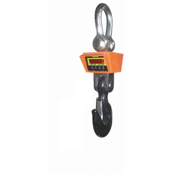 Heavy Duty Hook Type Weighing Scale , Industrial Wireless Crane Scale 10 Ton To 50 Ton