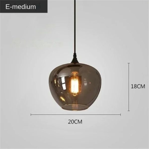 Modern Glass Chandeliers For Dining Tables Living Room Kitchen Office Coffee Hanging Lamp (WH-AP-679)