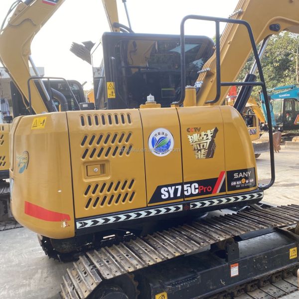 7500kg Used Excavator Sany 75c Second Hand Excavator Sany 75c