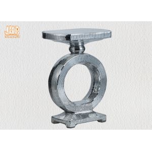 Таблица конца постамента стиля серебряной мебели стеклоткани мозаики зеркала современная