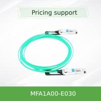 Cable AOC QSFP Mellanox MFA1A00-E030 basado en VCSEL, IB EDR hasta 100 Gb/s