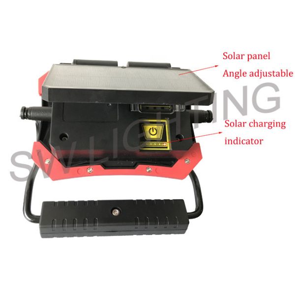 На открытом воздухе свет работы СИД солнечный, красный ДК поручая солнечный перезаряжаемые свет