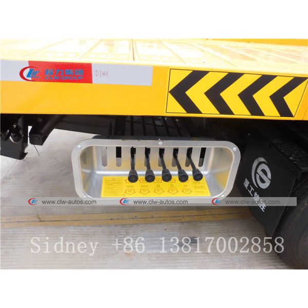 Эвакуатор JAC 4X2 планшетный с телом стали углерода Q235A