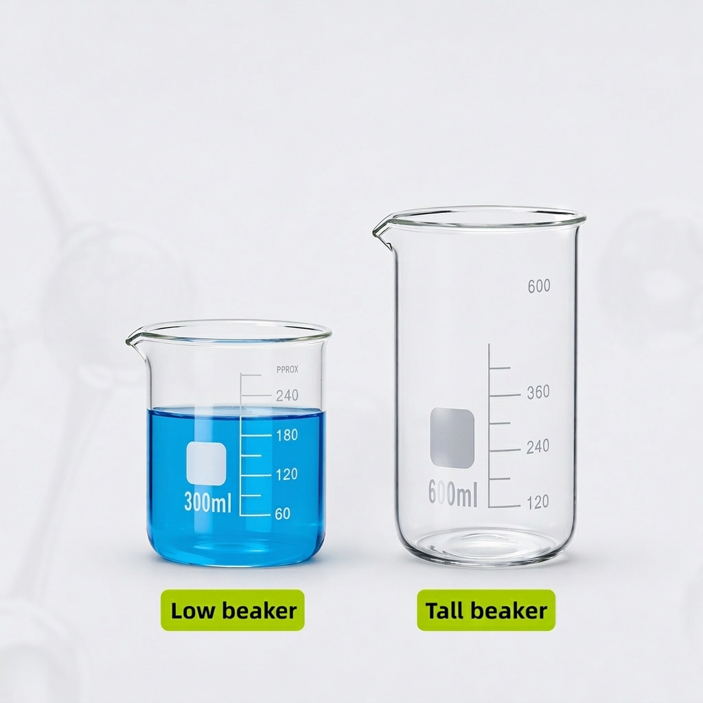 1L 2L 3L 5L Thickened High Borosilicate Glass Beaker High-Temperature Resistant Measuring Cup Laboratory Equipment Beaker