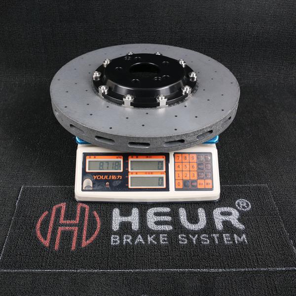 Disco cerámico de carbono de freno para Mercedes Benz S63 Actualizar 410 * 38mm conjunto delantero y 360 * 26mm conjunto trasero
