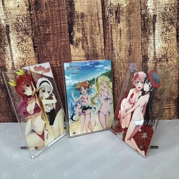 Tabletop Cartoon Character Ornaments Anime Figure Printed Acrylic Display Stand