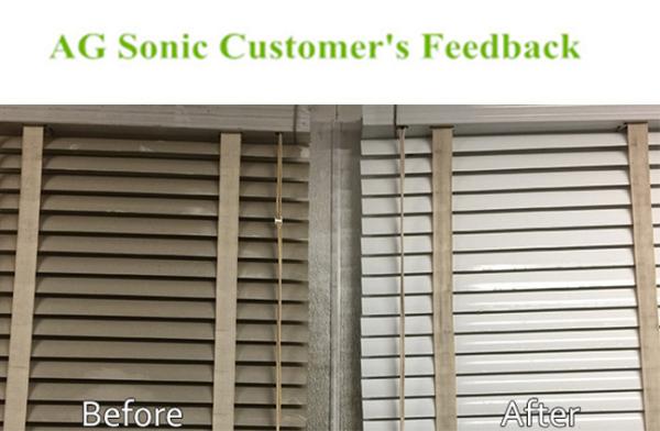 Single Tank Ultrasonic Blind Cleaning Equipment Size 3 Meters 10 Foot Fast Cleaning Speed