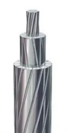 Conducteur ACSR Wolf nu pour lignes aériennes de transport d'électricité