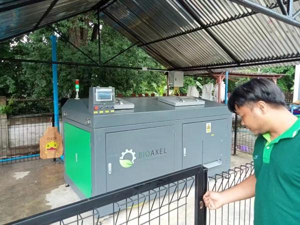 máquina automática de 100kg Composter