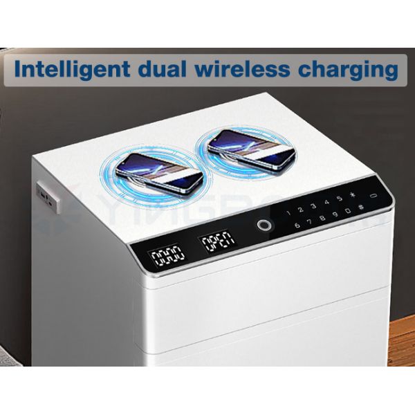 Mountable Smart Security Safe Box Constructed from High-Strength Steel for Home Security