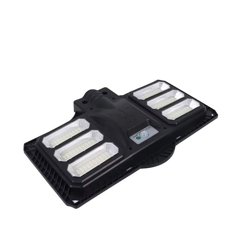 ROAD 120w Solar Powered LED Street Lights with Microwave Sensor and 50000 Hours Lifespan