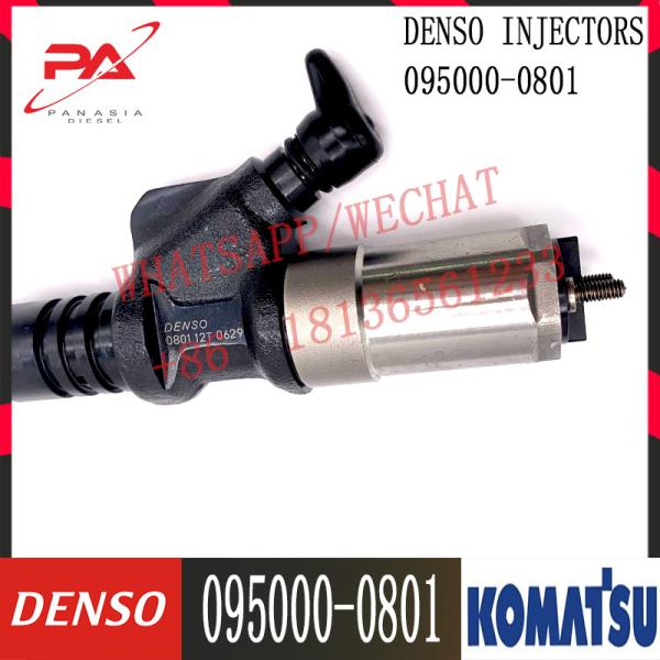 095000-0800 095000-0801 injetores de KOMATSU 6156-11-3100 para o motor de SA6D125E