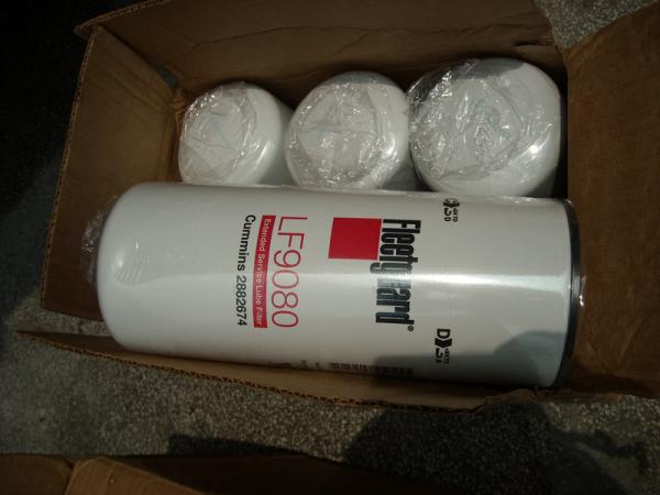 as peças do gerador de Cummins do carro do caminhão lf9080, filtro de óleo, fleetguards filtram