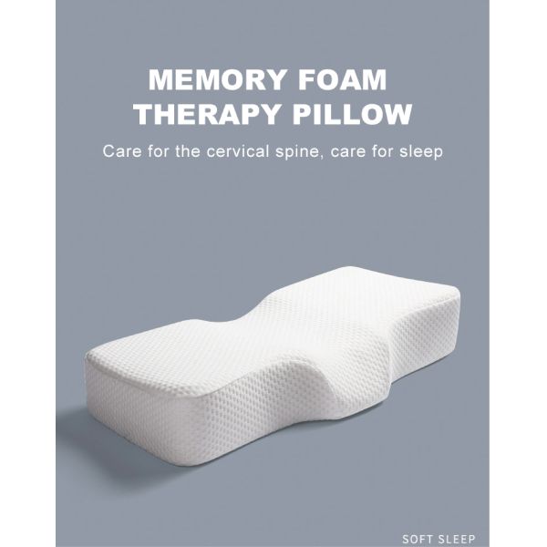 JOURM Custom Shape Memory Foam Cervical Pillow Soft and Comfortable for Home Support