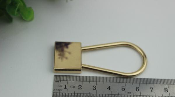 2018 Fashionable hot sale new products bag metal accessories, D shape metal fitting for handbag strap