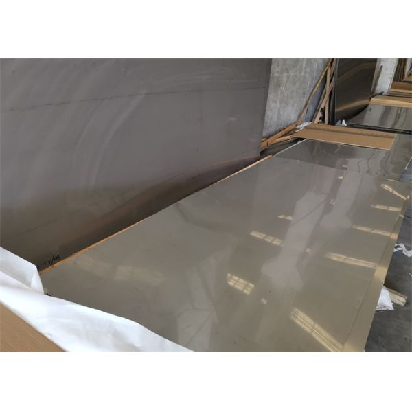 Hairline 316L Stainless Steel Plate BA 2B Inox Steel Sheet 1000mm Width Hot Rolled