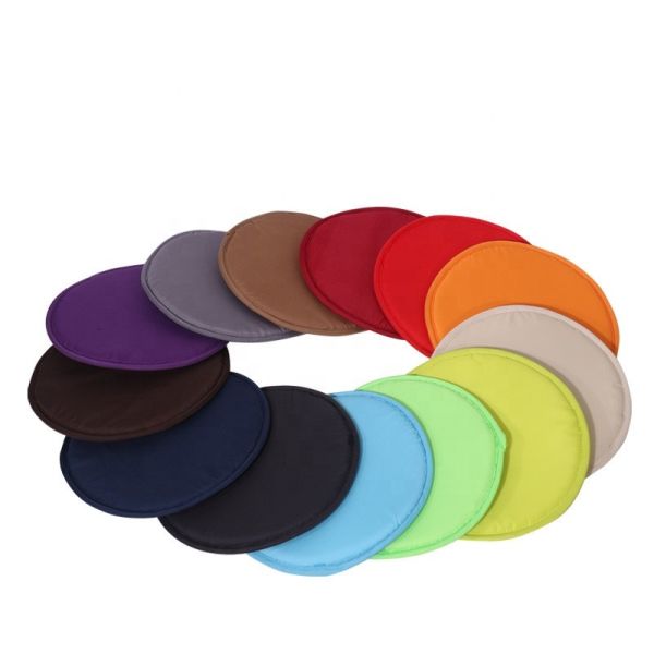 Polyester Cover Material Round Cushion for Household Chair from Manufacturers