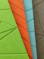 Panneau en PET acoustique en fibre de polyester
