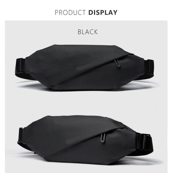 Fashion Waterproof Belt Bag Fanny Pack Waist Pouch Bag For Men Crossbody