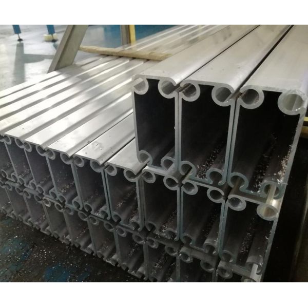 Silver U Shape Tent Keder Aluminium Industrial Profile With CNC Machining