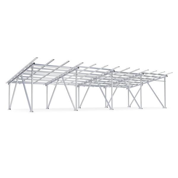 Aluminum Solar Panel Carport Set Up Your Rooftop and Car System with 25-Year Service Life