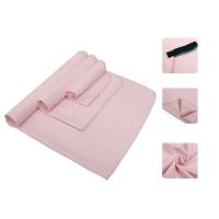 OEM Ultra Soft Lightweight Portable Convenient Custom Logo Design Outdoor High Quality Microfiber Travel Towel