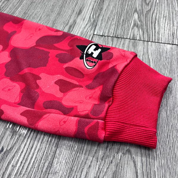 Vêtements de rue surdimensionnés avec fermeture à glissière en Dtg sur mesure Sweat-shirt brodée plein visage Fermeture à glissière fabrication de chemisiers à capuche de poids lourd