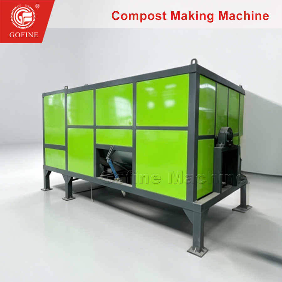 Industrial Compost Making Machine with Odor Control System
