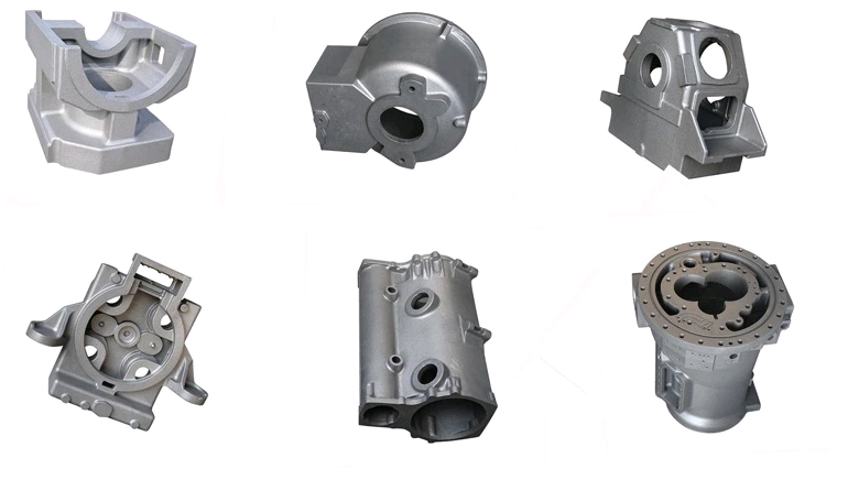 Power Transmission Parts Ductile Cast Iron Gearbox Housing Casting ISO9001