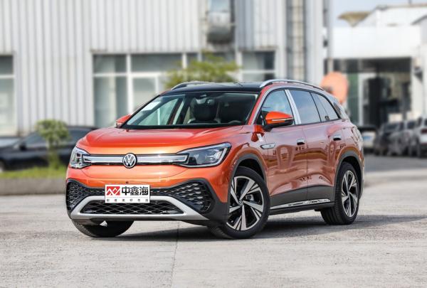 100% Electric Vw Used Electric Cars 7 Seats Power 150kw Large SUVs