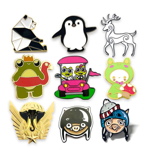 Custom Lapel Pin with 1.5mm Thickness and 35mm Size Made in 5-7 Working Days