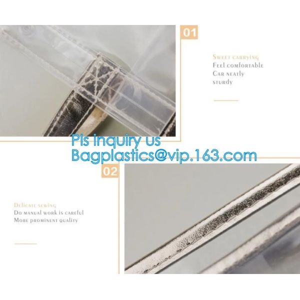 Custom Stadium Tote Bag Clear Shoulder PVC Bag with Zipper, pvc letter bucket bag clear transparent jelly shoulder tote