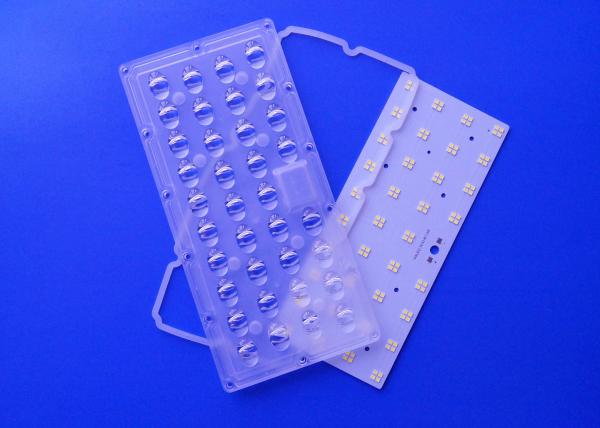 3030 SMD conduziram o grau 151x81 exterior do watt 253x120mm do módulo 100 dos dispositivos bondes claros de rua