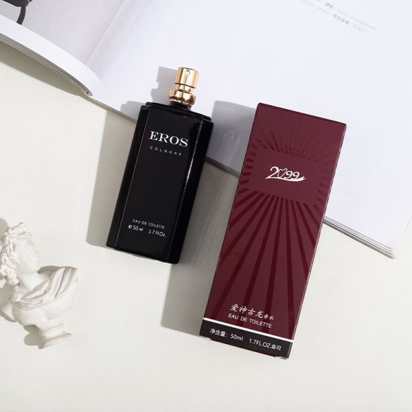 50ml Love God Cologne Men's Eau de Toilette with Lasting Fragrance and Rosemary Stick