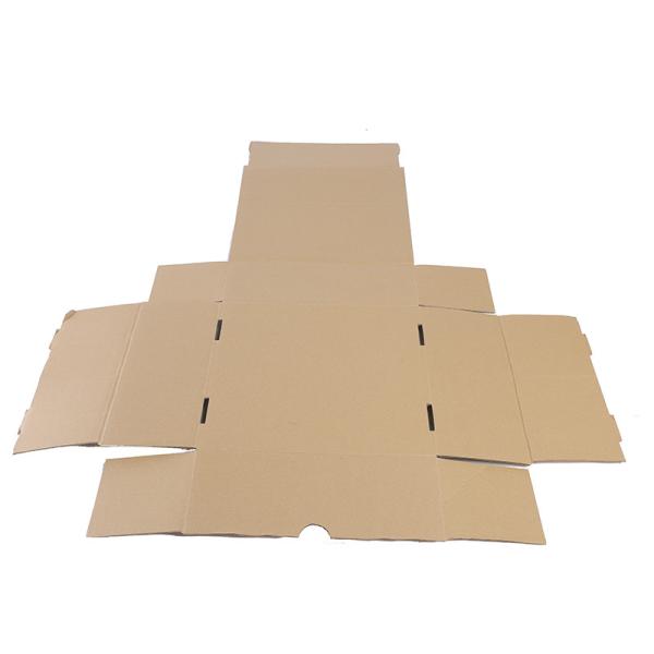 Moisture Proof Clothing Packaging Recycled Folding Kraft Paper Box With Custom Logo