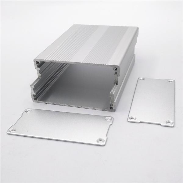 caixa de alumínio expulsa branca de anodização de 76*35*100mm