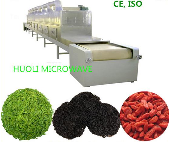 Plant Herb Flower Dryer Machine / Industrial Microwave Drying Equipment