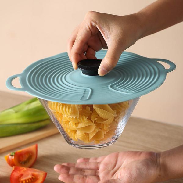 New Style Food Grade Silicone Spill Stopper Lid Silicone Pot Cover Lids
