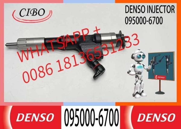 Inyector de combustible hidráulico de alto rendimiento 095000-6700 6701, boquilla de inyección de combustible, condición nueva para industrias minoristas, listo para exportación