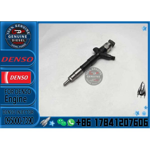 095000-7390 Denso Fuel Injector Assembly; 23670-39235 Suitable for Toyota 1KD and 2KD Engines