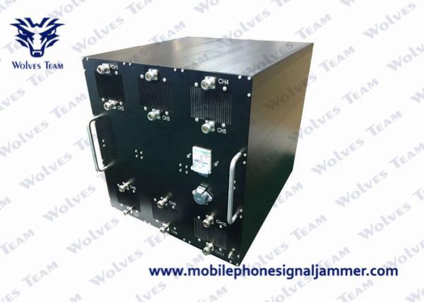 Full Frequency Bomb Signal Jammer 20 - 3000MHz Large Jamming Radius 12 Bands