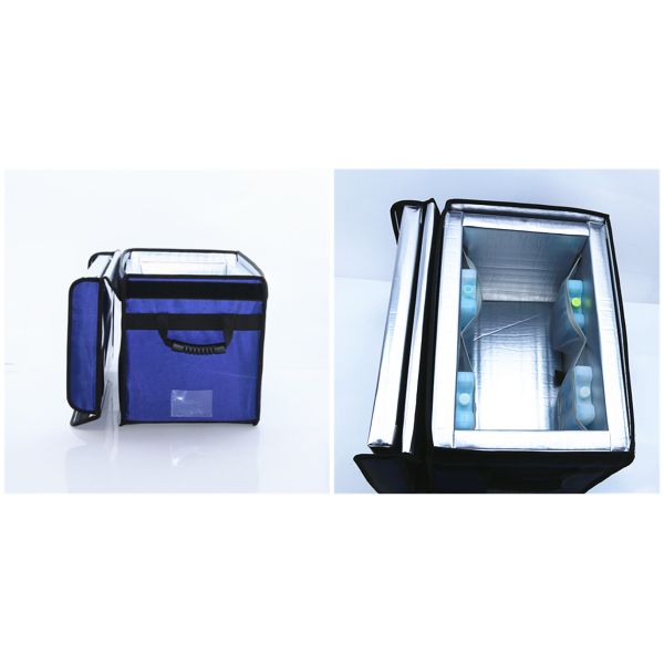 Material externo de la caja del transporte del almacenamiento de la eficacia alta de la tela fresca médica de Oxford