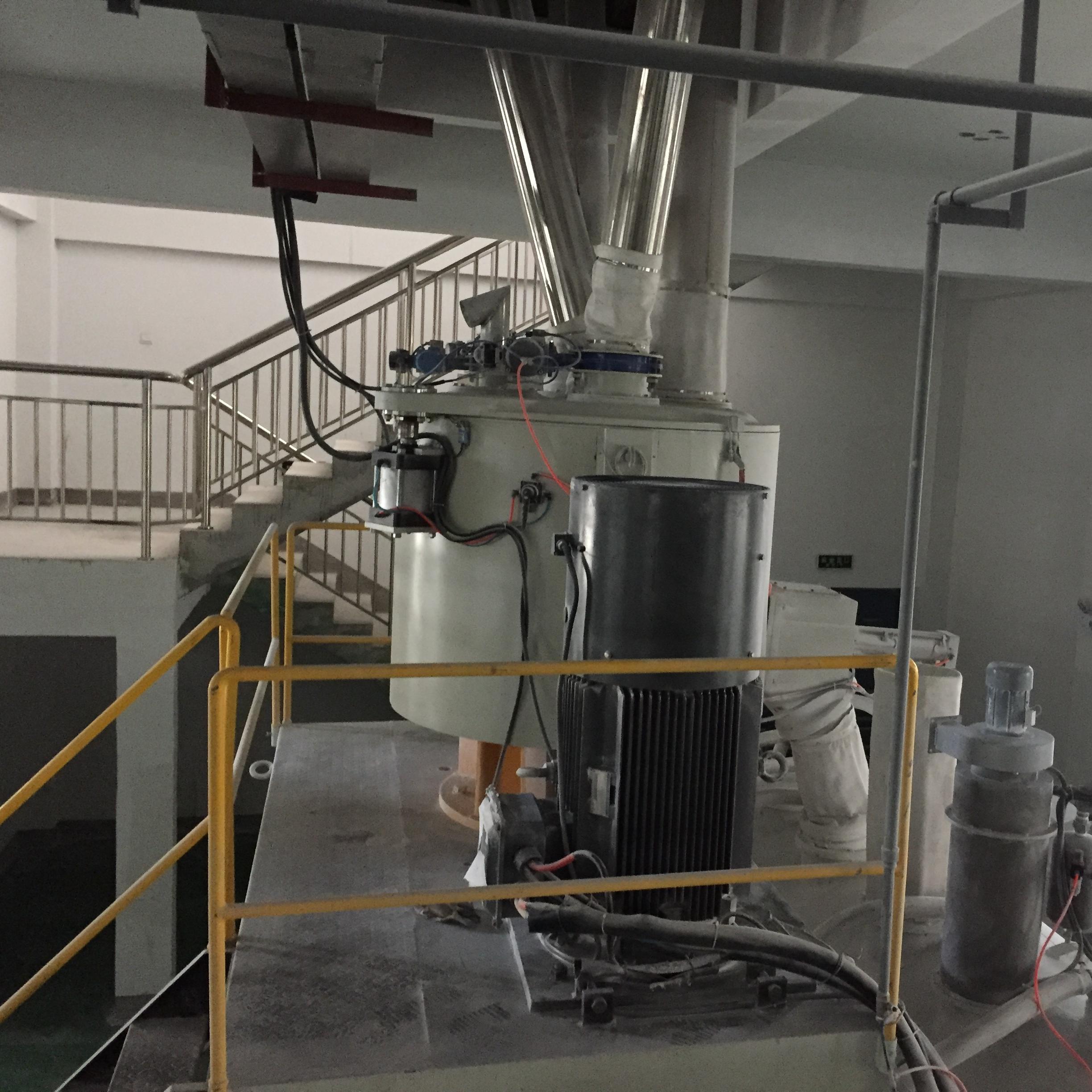 High Capacity Horizontal PVC Mixer Machine SRL-W1500/6000 For SPC Flooring Production / Plastic Compound Preparation