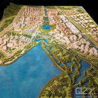Modelo de Design de Paisagem Arquitetônica Residencial Aecom 1/1500 Hangzhou Ali Town