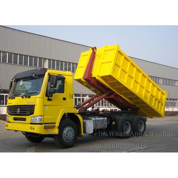 SINOTRUK HOWO 6x4 Hook Arm Roll Garbage Truck for Waste Rubbish Trash