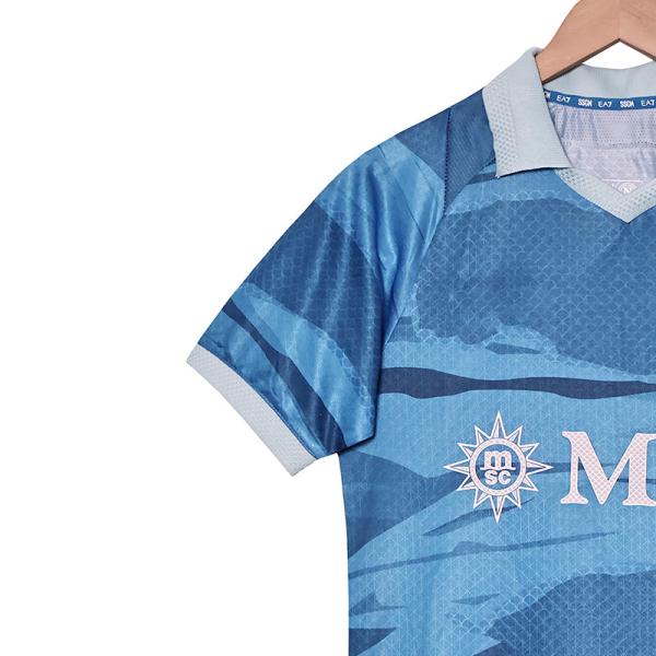 Napoli 2024-2025 Season Fourth Away Jersey Group Customization