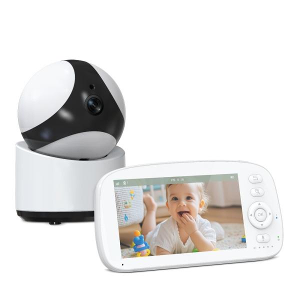 5 Inch HD Baby Monitor with Night Vision and Two-Way Audio