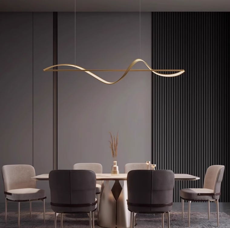 Artistic Lighting Elegant Long Interior Design Ambient Lighting Manufacture led Chandelier