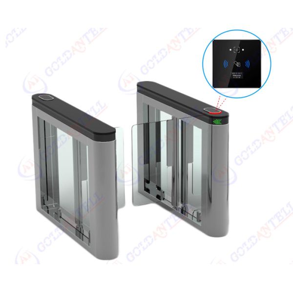 Waterproof OLED Display Linux Turnstile Security Systems RFID Card QR Code Cloud Access