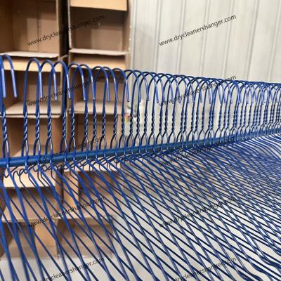 Professional Blue Dry Cleaner Wire Hangers for Optimal Laundry Results